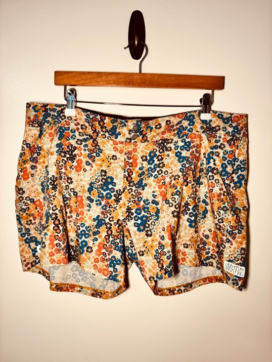 Smartwool Pants - Smartwool Merino Sport Hiking summer Shorts Size XL Vintage Floral Print